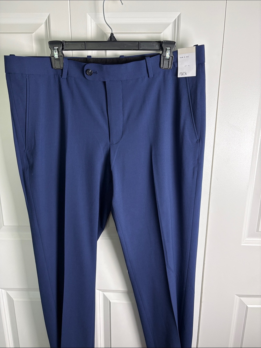 NWT Nordstrom Rack Men's Navy Dress Pants - Modern Tailored Trousers